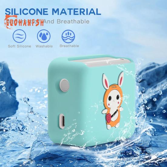 Husă de protecție pentru jucători, rezistentă la șocuri, husă din silicon pentru player audio pentru copii, cu șnur anti-pierdere pentru Yoto - accesoriu de protecție