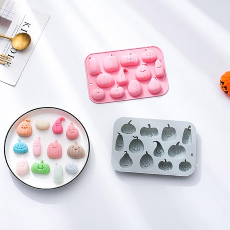 Pumpkin Silicone Mold Cake Decorating Cupcake Chocolate Mold Baking Fondant Mold