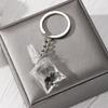 Exquisite Resin Fish Keychain Pendant In Transparent Water Bag for Bags Backpack