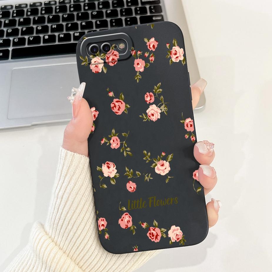 For Apple iPhone 7 Plus Case iPhone8 Plus Luxury Candy Painted Cover Shockproof Phone Case For iPhone 8 iPhone7 Plus Soft Fundas