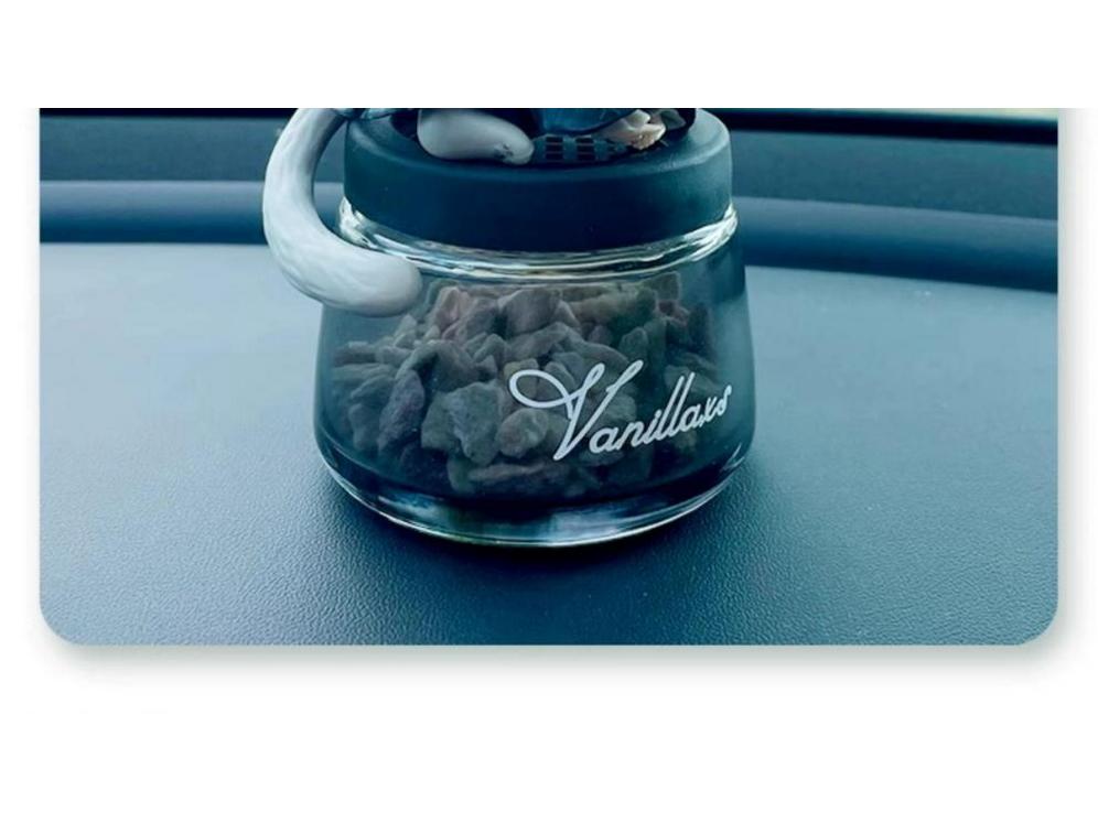 Anime Kočka a Dívka Kreslené Ozdoby na Palubní Desku – Roztomilé Dekorace Interiéru Auta