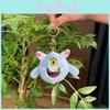 Adorable Plush Monster Keychain With Big Eyes Soft And Cuddly Miniature Doll For Kids