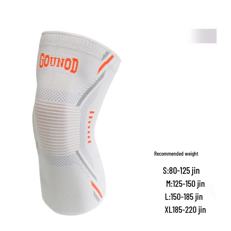 GOUNOD Non-Slip Silicone Knee Pads for Sports: Running, Skipping, Badminton, Basketball, Cycling