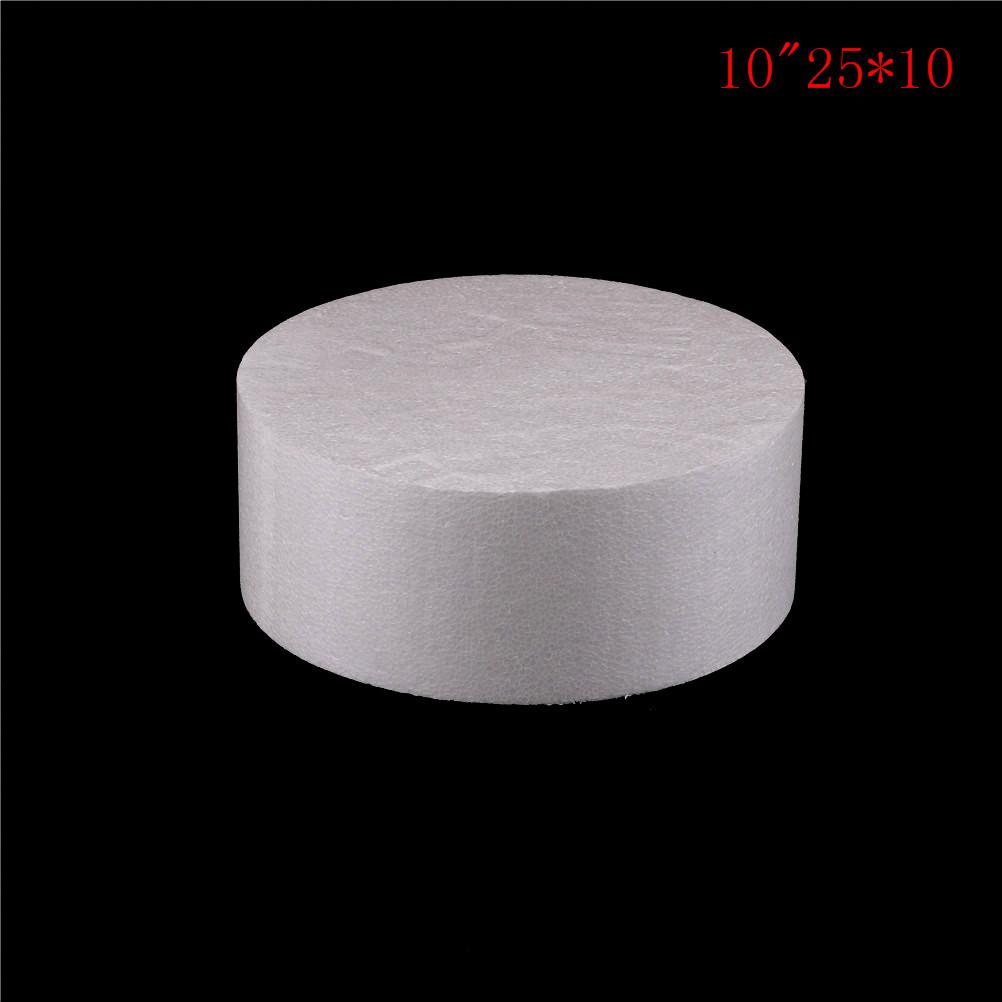 10/15/20/25cm Inch Patrice Model Round Styrofoam Foam Cake Dummy Sugarcraft Flower Decor