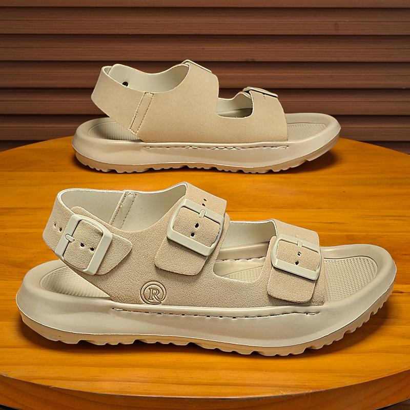 Fashion CYYTL Mens Sandals Summer Casual Shoes Outdoor Slippers Beach Walking Slides Comfort Luxury Designer Leather Lightweight Fashion