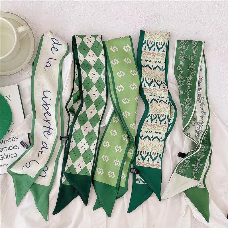 Multifunctional Flower Printed Hair Band Headwear Scarves