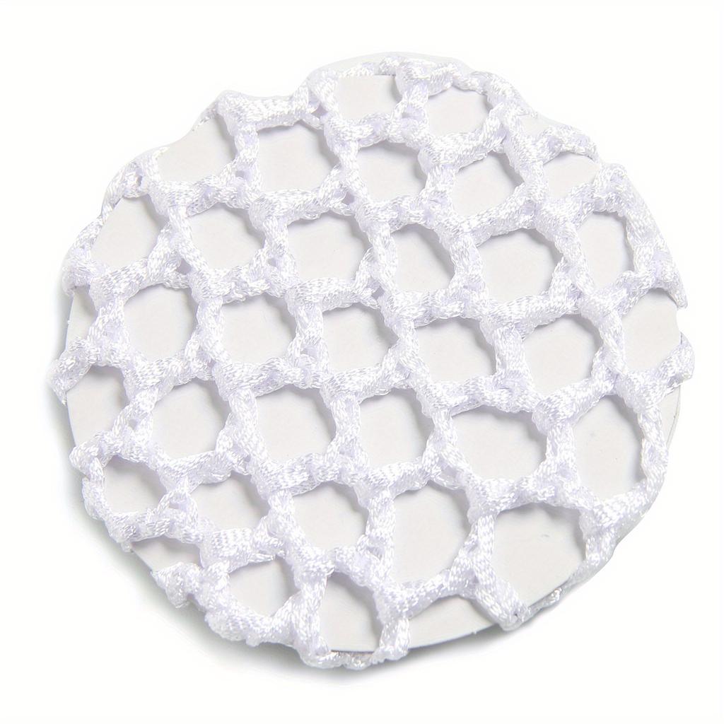 Elegantes einfarbiges Haarnetz aus Polyesterfaser, Unisex für Erwachsene, Haarschutz-Netz für Frisuren, Haarschmuck