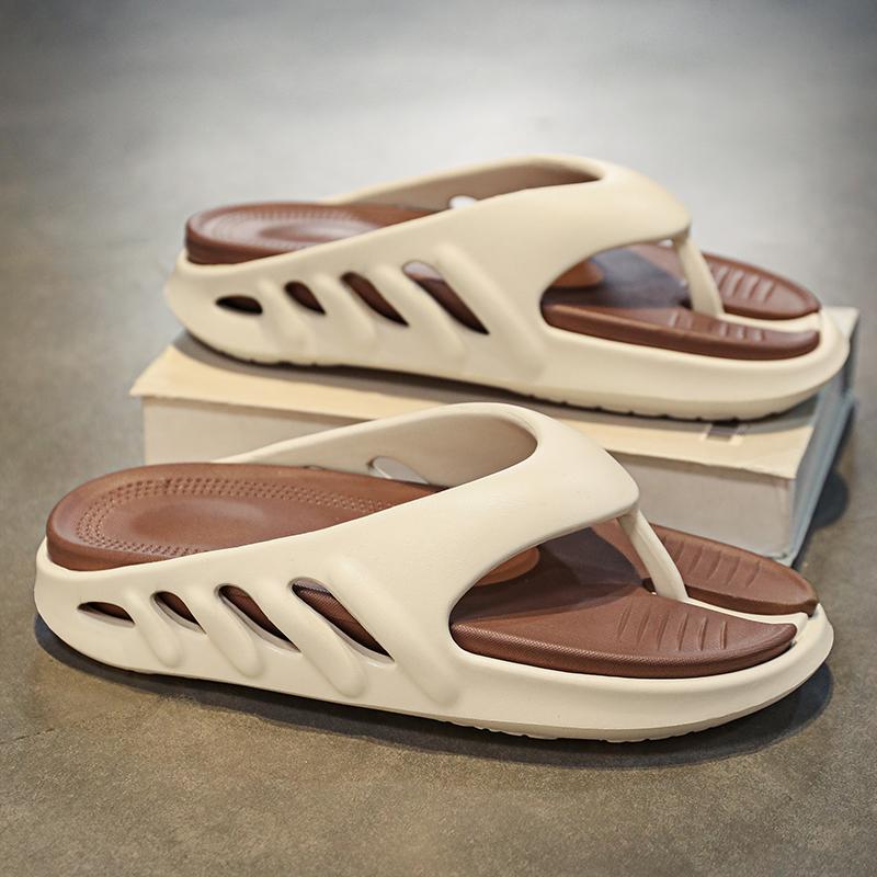 New Fashion Men's Sandals Breathable Casual Shoes EVA Soft Slippers Summer Outdoor Anti Slip Garden Beach Flip Flops 2025