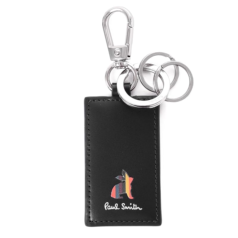 

[Paul Smith] Wrapped marketing bright stripe rabbit key ring 813018 P900 (black, (no name)