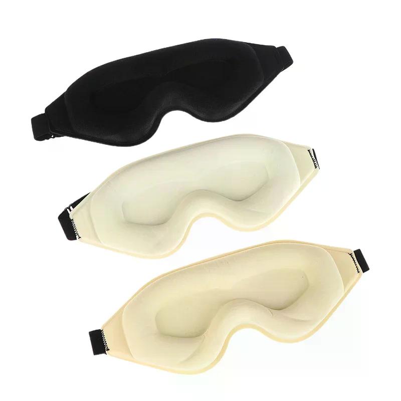 3D Cooling Eye Mask Sleep Mask Pressure-Free & Light Block-Out Eye Mask for Sleep with Easy Adjustable Elastic Strap