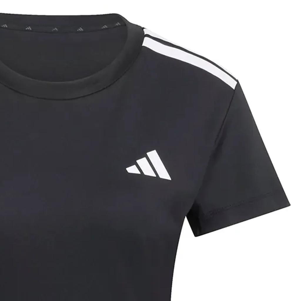 Adidas Hyperglam 3-Stripes Striped Round Neck Short Sleeve T-Shirt Women Tops KC7639
