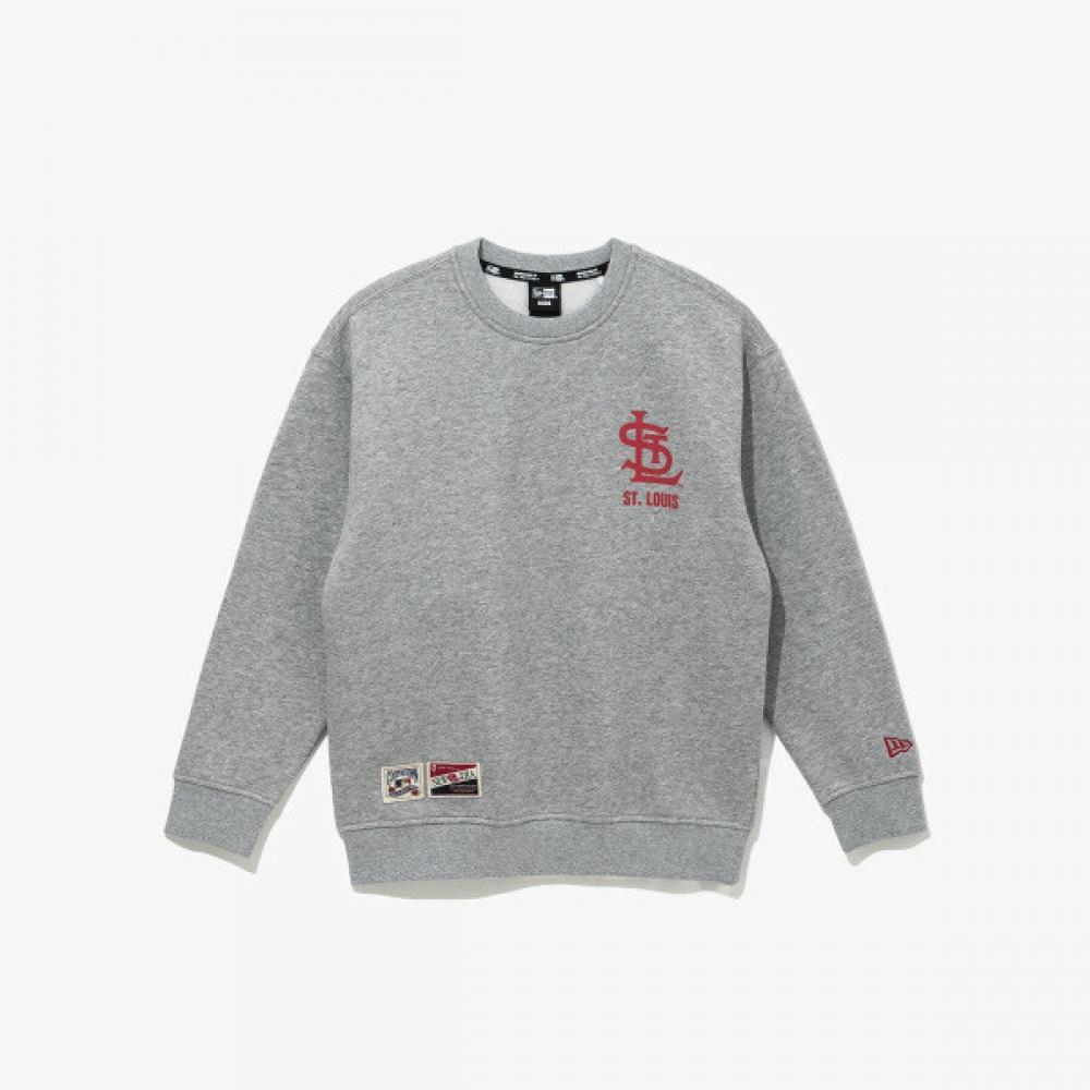 New Era Mlb St. Louis Cardinals Champions Sweatshirt Heather Gray 120
