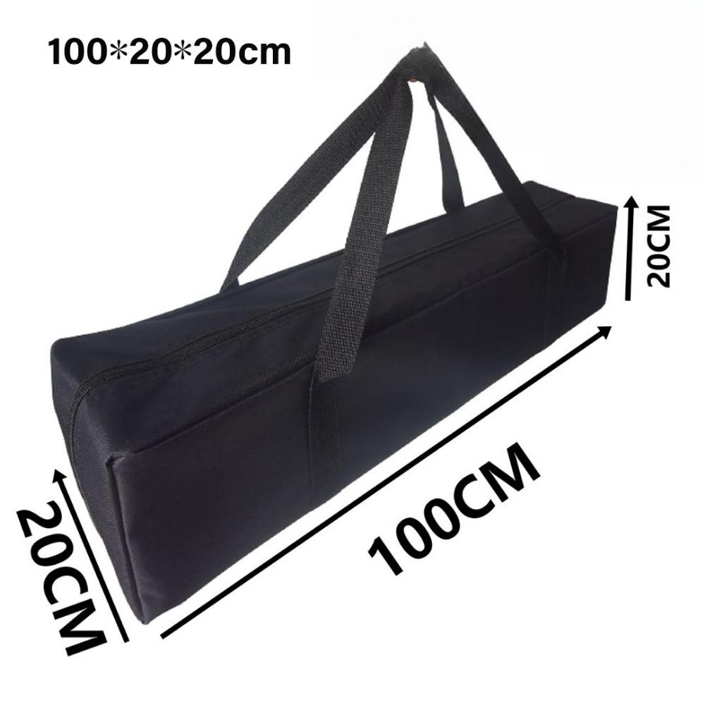 Borsa Grande in Tessuto Oxford per Attrezzi di Stoccaggio Multicolore con Palo per Tenda da Sole in Tela Forniture per Esterni