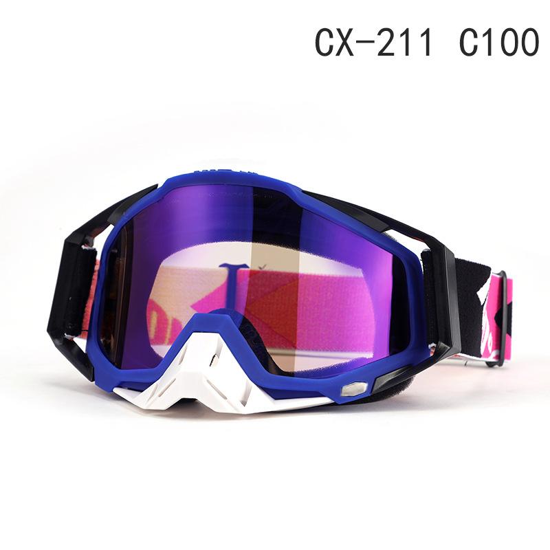 Motorcycle goggles, goggles, ski cross-country windproof goggles, riding outdoor downhill goggles
