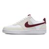 Nike Court Vision Low Valentīna dienas 2024 sieviešu kedas Balta Adobe Pūķa Sarkanā FQ7628-100