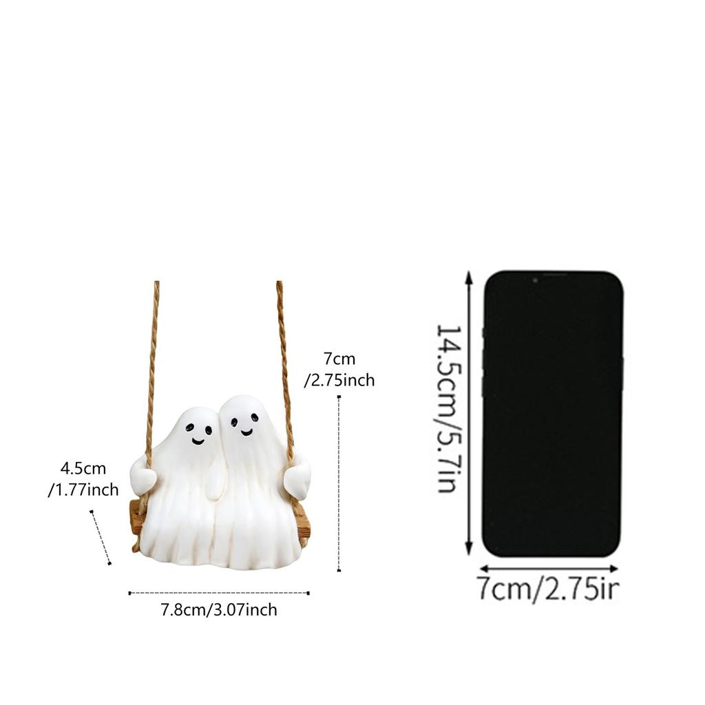 Couple Swing Outdoor Courtyard Home Halloween Atmosphere Decoration Pendant