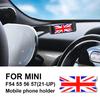Aluminum Alloy ABS 360°Rotation Interior Accessories Car Mobile Phone Holder For BMW Mini Cooper F54 F55 F56 F57 High Quality