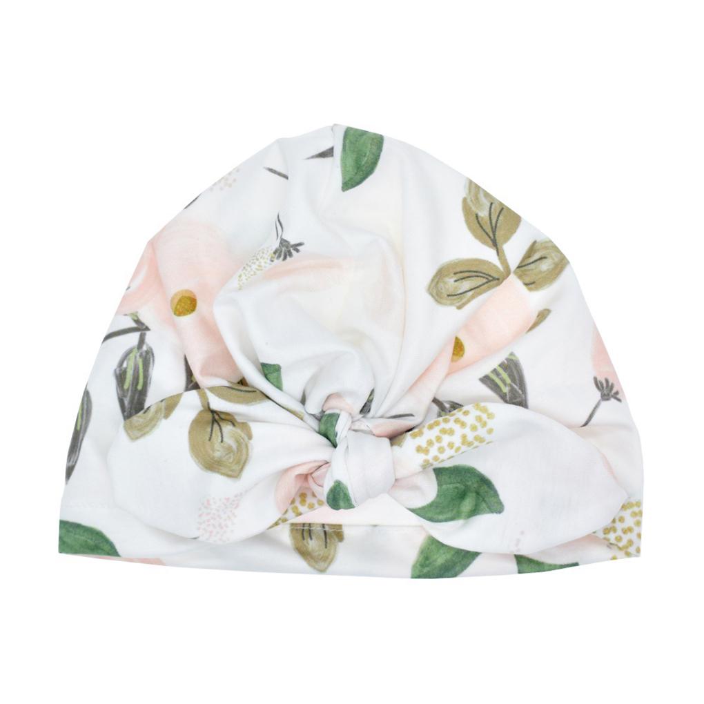 Newborn Turban Elements Multi-functional Elastic Girl Head Wrap Detachable Headwear Toddler Bow-knot Caps Spring Daily