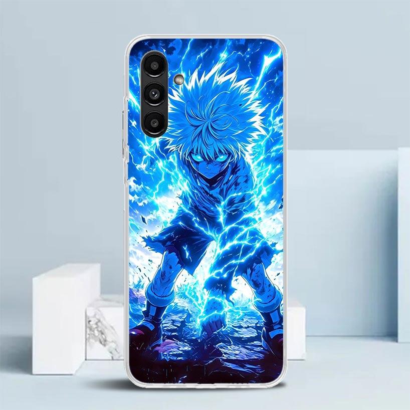 Huner X-Hunters Killua Cover for Samsung Galaxy A17 A37 A57 A16 A26 A36 A56 A15 A14 A55 Phone Case A13 A53 A25 A35 A24 A34 A23 A