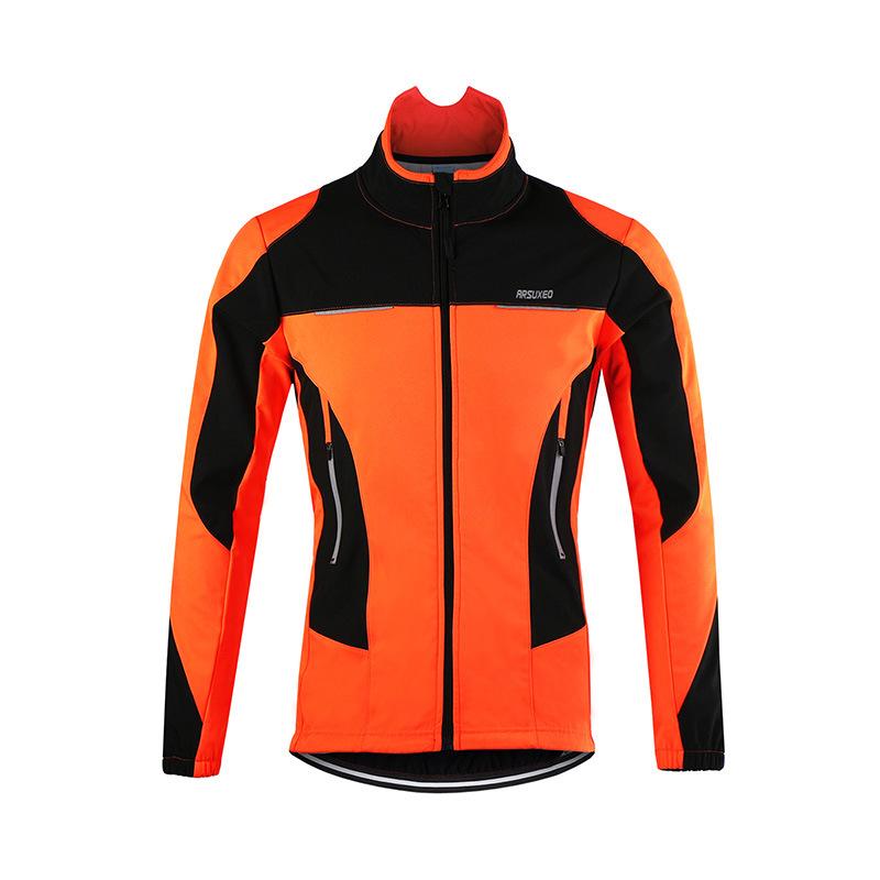 Camouflage Windproof & Rainproof Fleece Cycling Suit for Autumn/Winter