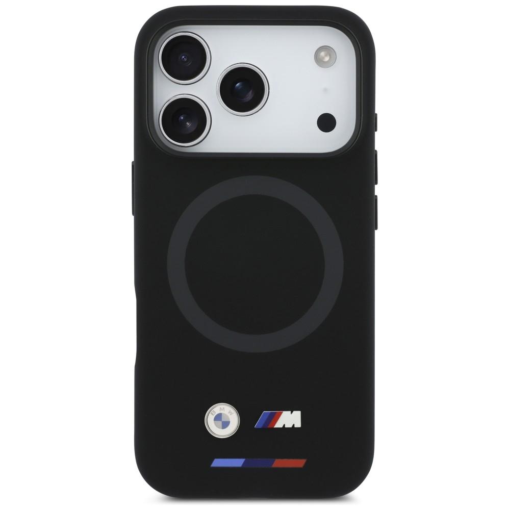 BMW M Silicon Logo MagSafe Case for iPhone 17 Pro Black