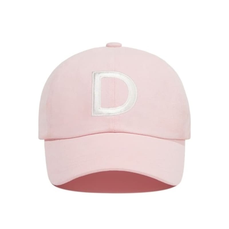

DEINET D LOGO WASHED CAP IN PINK FREE