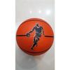 Red Basketball Ball Number 5 Professional