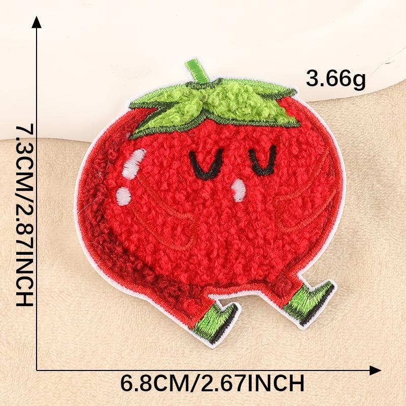 

Вышитая нашивка в виде мультяшного пончика - самоклеящаяся нашивка для одежды своими руками