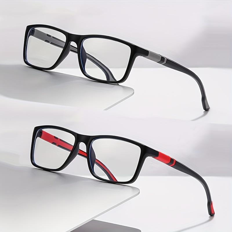 

2pcs Box Anti Blue Light Glasses for Men and Women, with Anti Slip Design on The Legs and Full Frame Fashionable Reading Glasses +250
