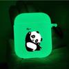 Fluorescent Panda Pattern Applies To AirPods 1/1st Generation Protective Case Apple Pro/1 Wireless Bluetooth Headset