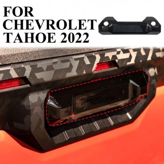 Stylizowana na włókno węglowe Osłona Klamki Tylnej Klapy Bagażnika Samochodu dla Toyota Tundra +