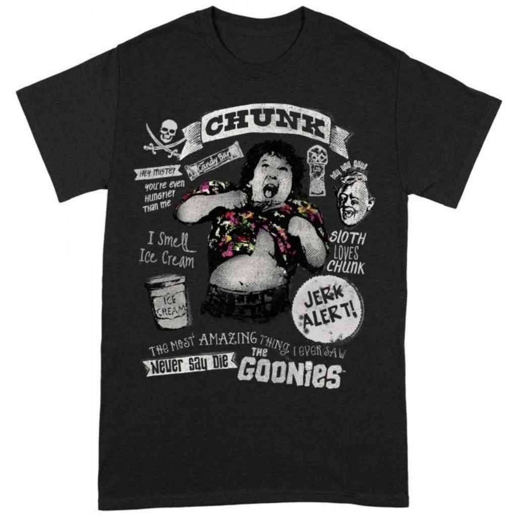 T-shirt unisex per adulti The Goonies Chunk Truffle Shuffle