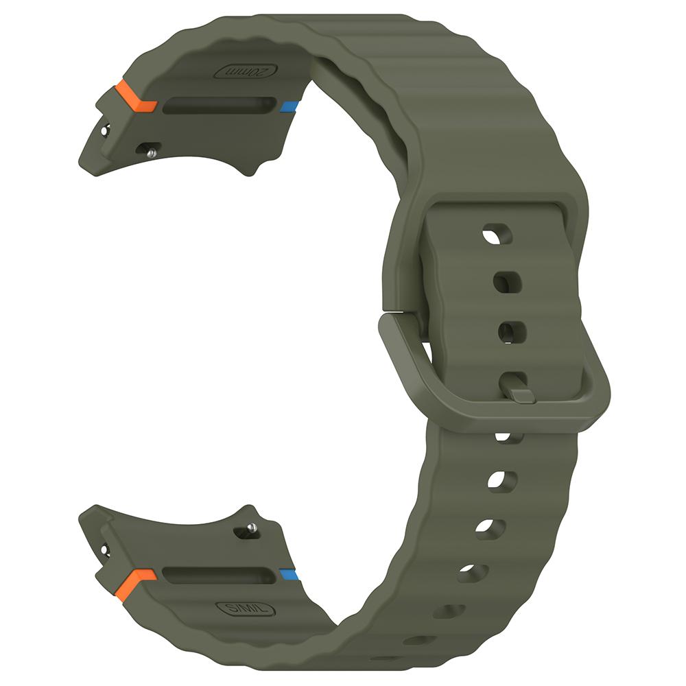 No Gap Silicone Strap for Samsung Galaxy Watch 7/6/5/4 Replacement Watch Band for Samsung Galaxy Watch FE