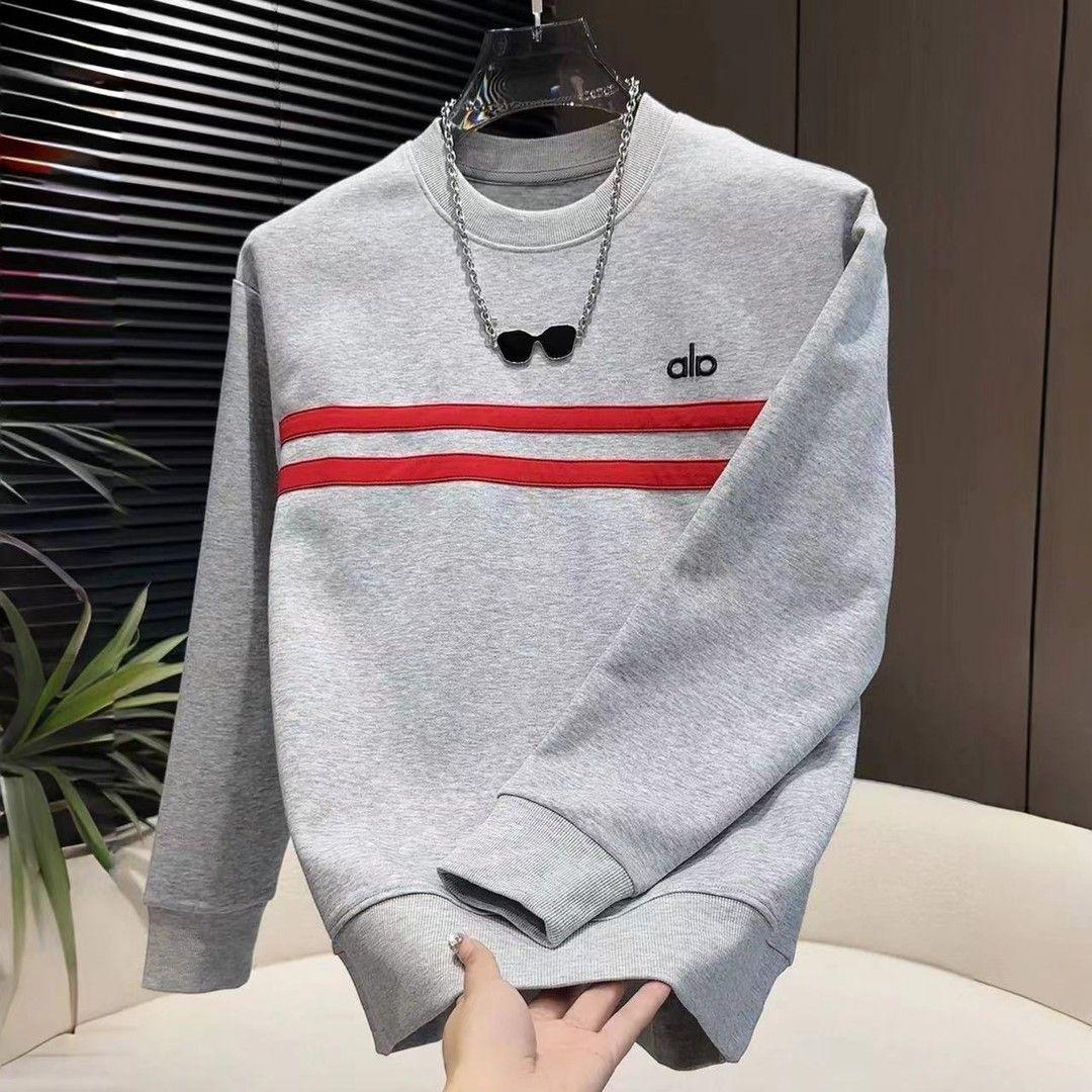 Men s Autumn 2025 Patchwork Embroidery Color Block Hoodie XL
