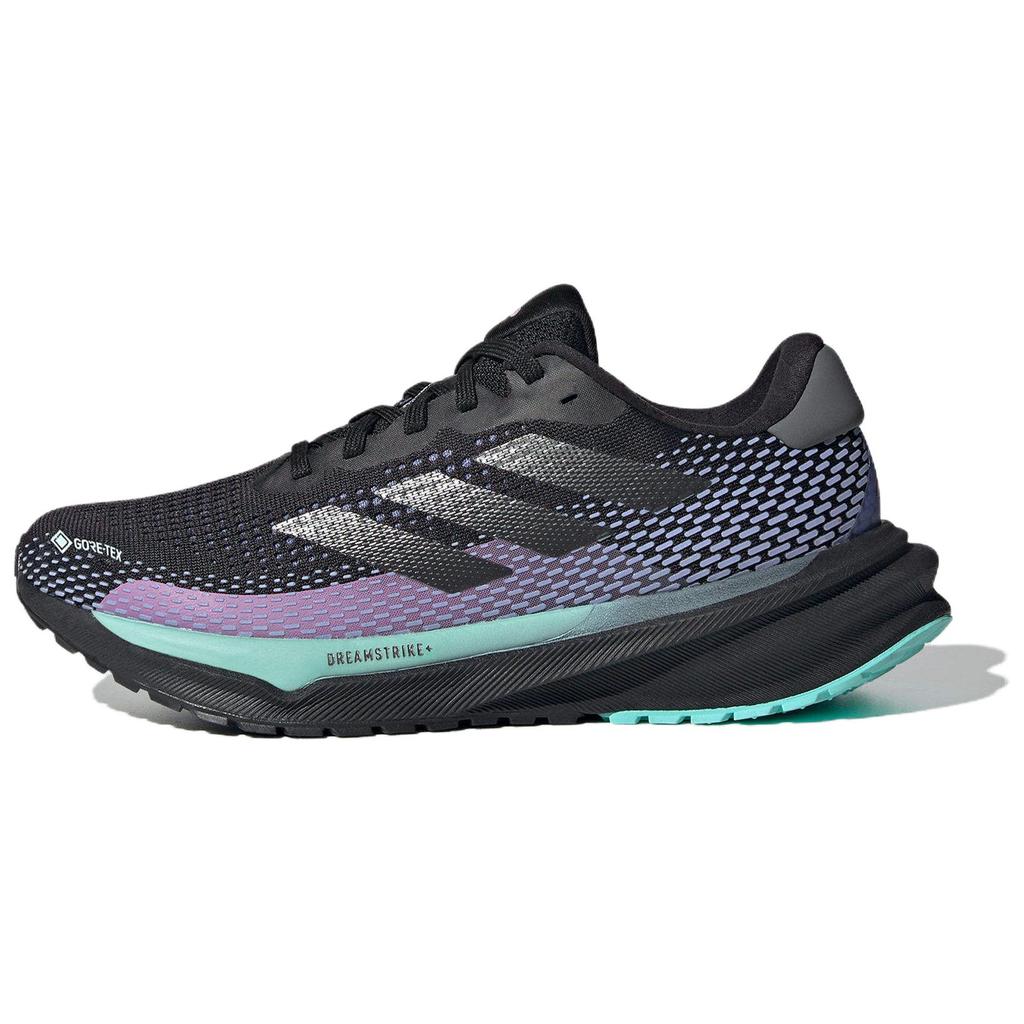 Adidas Supernova GORE-TEX Svart Semi Flash Aqua Damesneakers Core-Black Iron-Metallic ID6305