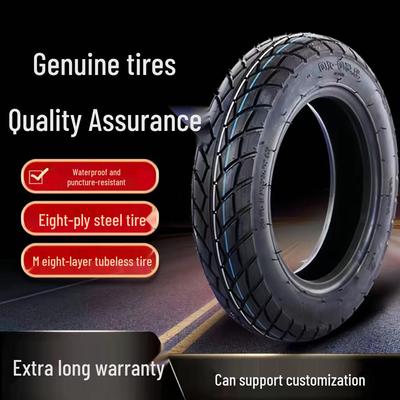 Explosion-Proof Wear-Resistant Vacuum Tire 3.00-10 - Energy-Saving, Silent, Thickened Electric Vehicle Outer Tire