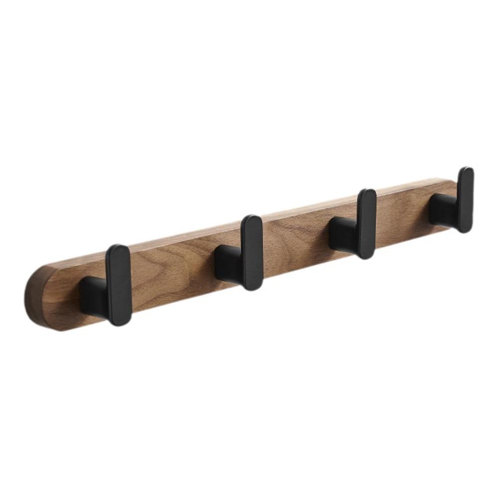 Multi-Purpose Wooden Hanger Hook Waterproof Wall Hook Modern Design Door Hooks  Bedroom