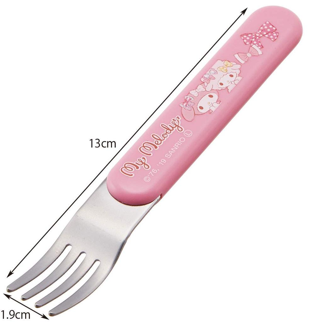 Skater Fork My Melody Tokimeki Ribbon Sanrio Made in Japan F9 Children's