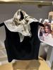 Retro pattern silk silk scarf scarf 111% mulberry silk georgette silk scarf women's simple temperament decorative scarf