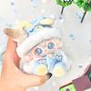 Fluffy Bear Ear Pajamas for Plush Toys (10cm) [Saxe] Plush Clothing, Nuikatsu, Plush Toys [Item]