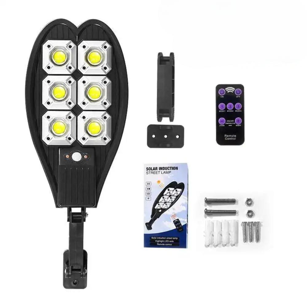 

Новый 5000MAH обновленный 108COB светодиодный солнечный светильник уличный прожектор мощный солнечный уличный фонарь PIR датчик движения садовый светильник 1000MAH