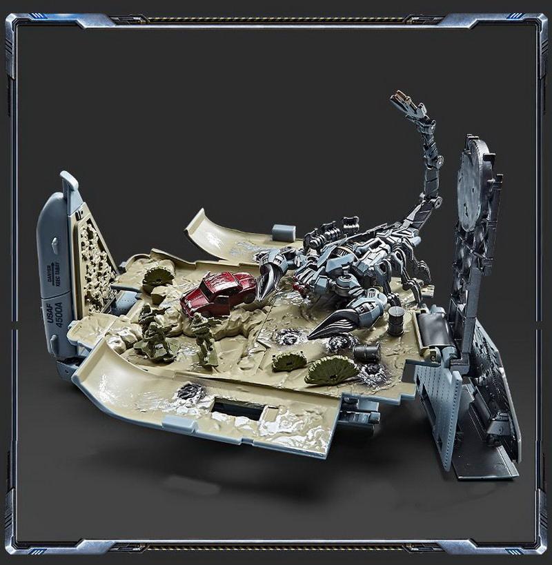 WJ Transformation Vertigo Helicopter Blackout M05 Oversized KO SS08 Hide Shadow Action Figure Robot