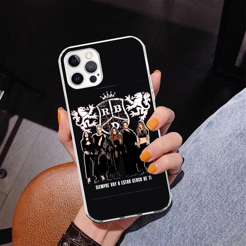 F-Fashion RBD R-Rebelde Phnoe Case for Iphone 17 Air 16 16E 11 12 13 Mini 14 Plus 15 Pro Max 7 8 + SE 2020 Phone Cover Coque