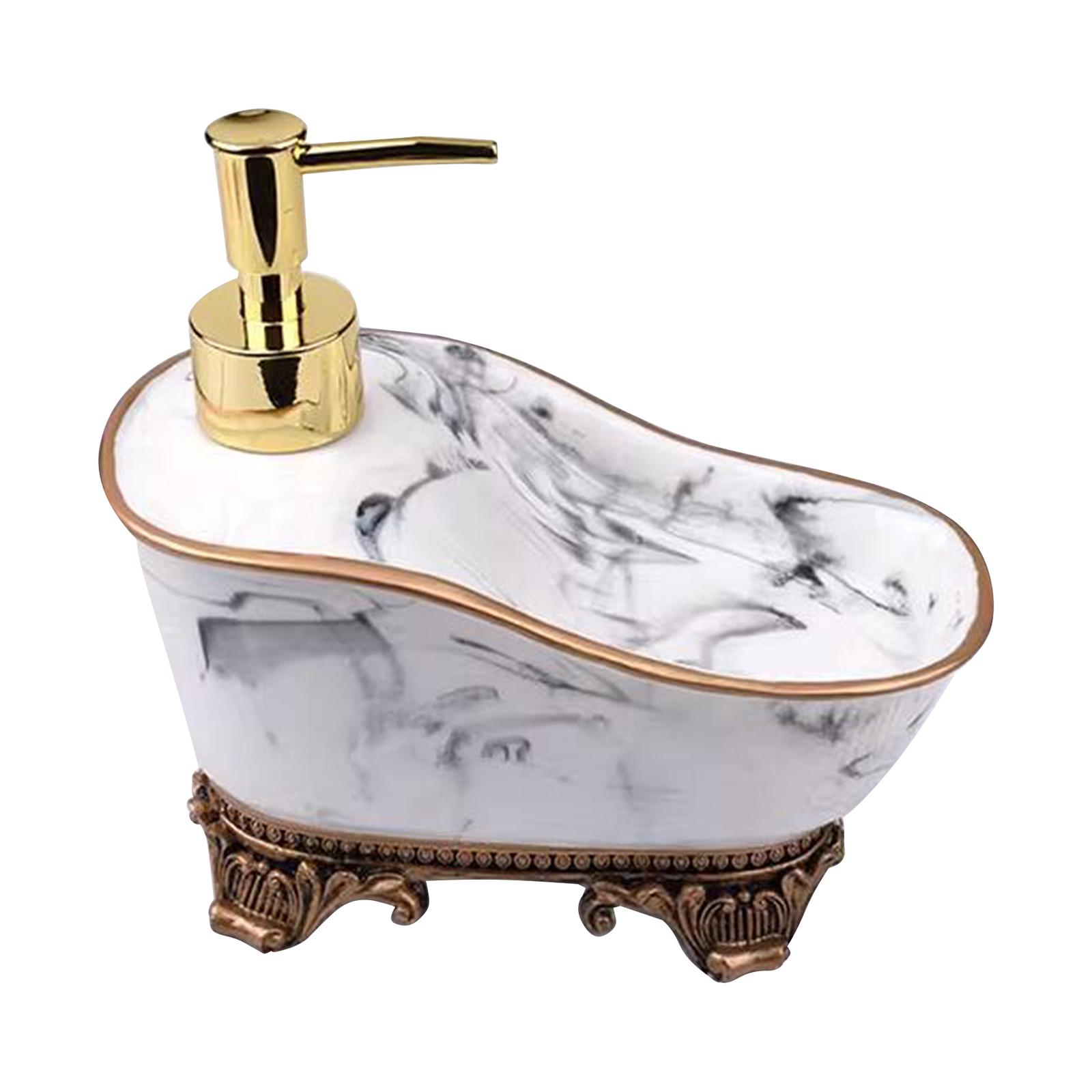 Liquid Soap Dispenser Hand Wash Container Resin 1pcs Liquid Lotion Soap