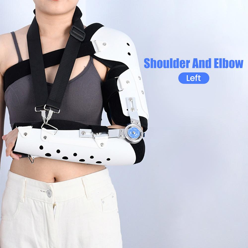 Shoulder Abduction Brace Protection Sling Fixed Wrist Elbow Arm Orthosis Broken Injury Rehabilitation Support Fixation Bracket