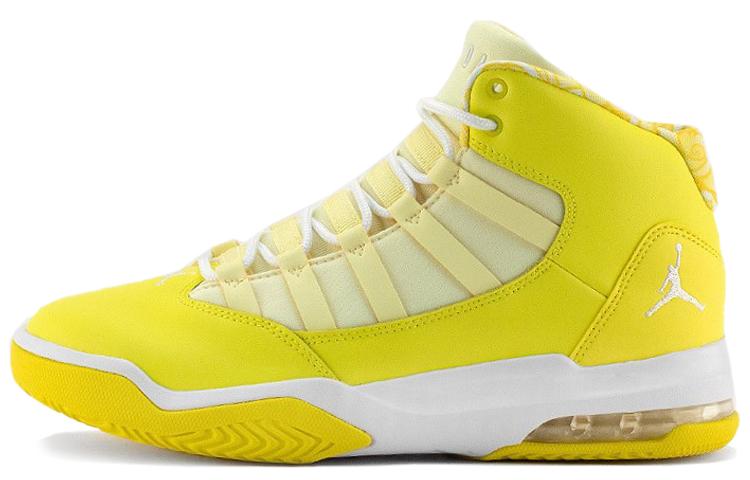 Air Jordan Max Aura Dynamic Yellow GS AQ9249-701 36
