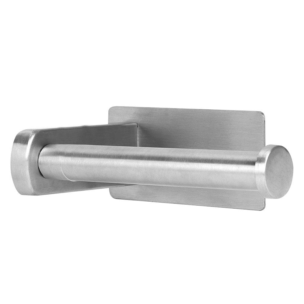 304 Stainless Steel Self Adhesive Toilet Paper Holder Tissue Rack Bathroom Accessory