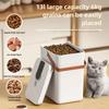 Intelligenter Vakuum-Tierfutter-Aufbewahrungsbehälter, luftdicht, feuchtigkeitsbeständig, versiegelter Eimer, große Kapazität, Frischhaltebehälter für Katzen Hunde