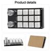 Programmable Multifunctional Mechanical Keyboard 12 Keys And 2 Buttons Keyboard For VISTA, For Linux, For MacOS