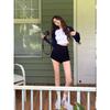 High-waisted Women's Shorts 2026 New Style Black Suit Pants Slimming Sports Outerwear Summer Hot Pants